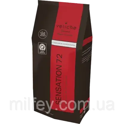Чорний шоколад Sensation 72%, Veliche Gourmet, Бельгія, 5 кг