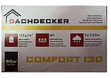 Трикрокова супердифузійна мембрана Dachdecker Comfort 130 80 м2 130 г/м2, фото 7