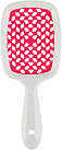Щітка для волосся Superbrush Small Janeke біла малина, фото 2