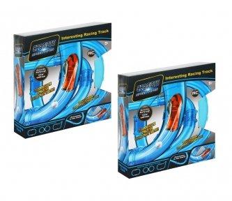 Набір 2в1 Гонки в трубі 54 деталі Chariots Speed Pipes (довжина 420 см)