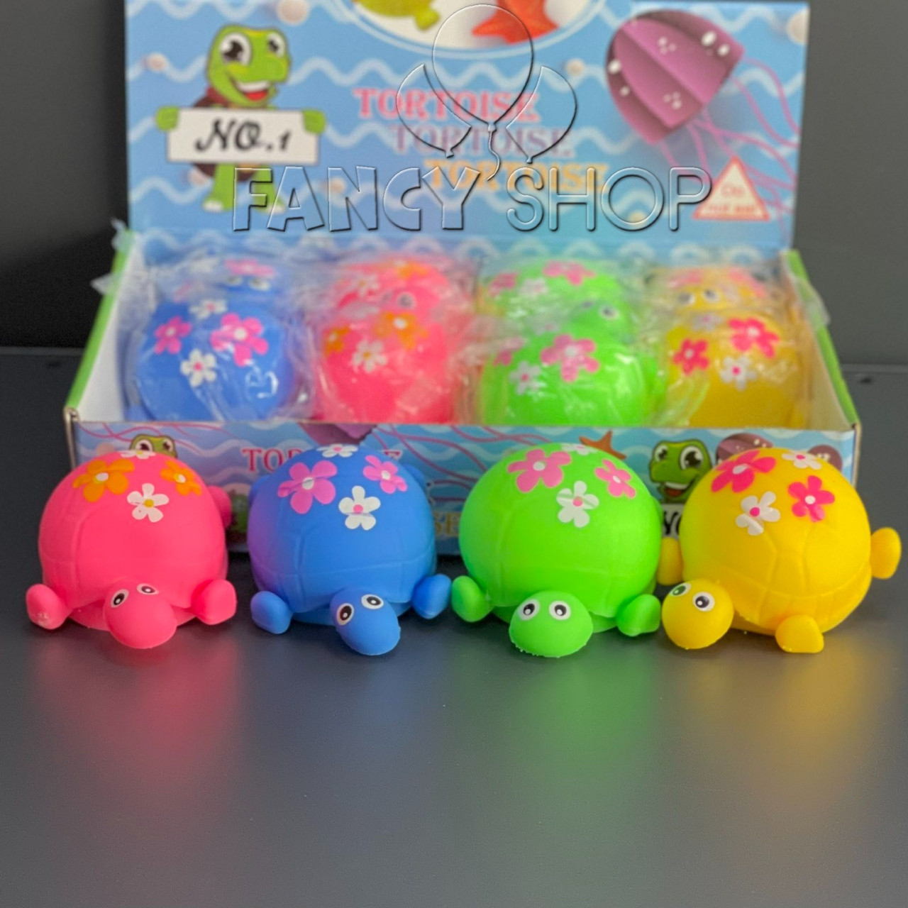 Іграшка антистрес з піною "Черепашка", мікс, Игрушка антистресс "Черепаха", фото 1