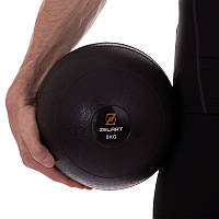 Медбол, мяч медицинский Zelart SLAM BALL 8 кг слэмбол резиновый для кроссфита (FI-2672-8)