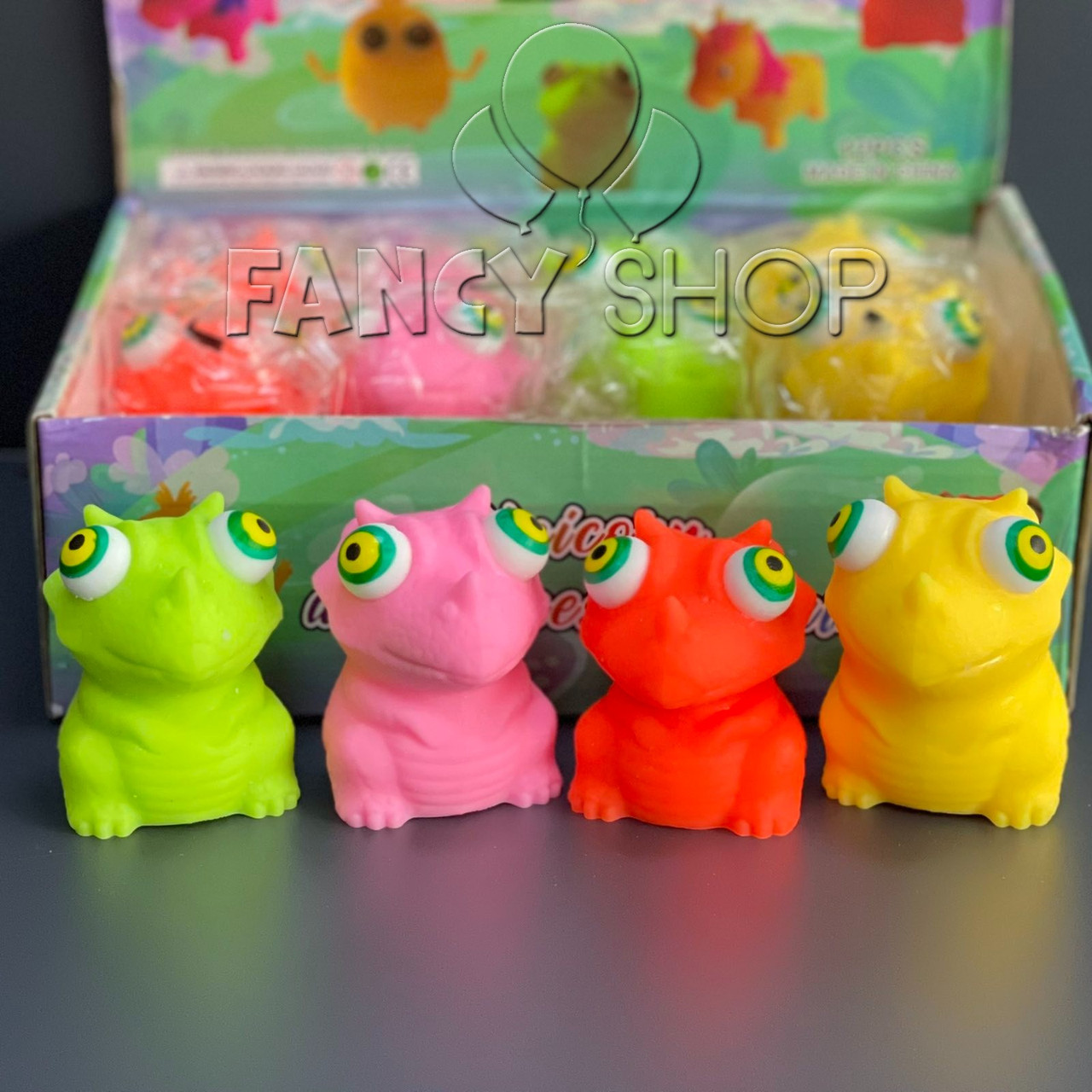 Іграшка антистрес з піною "Динозавр", мікс, Игрушка антистресс "Динозавр", фото 1