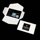 Дизайнерський конверт для пластикової картки, фото 4