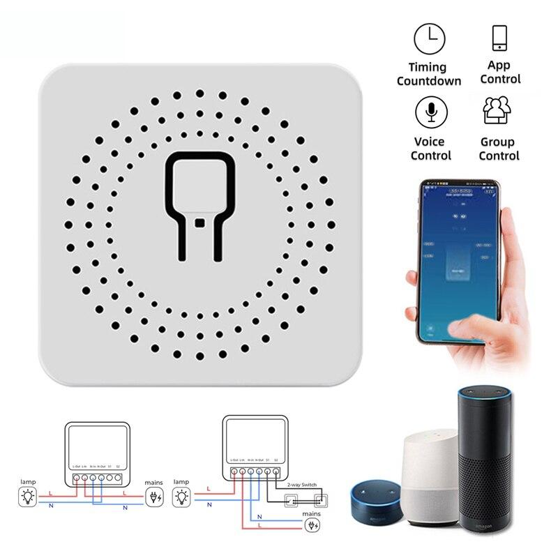 Wi-Fi реле для розумного будинку Wi-Fi Smart Switch бездротовий вимикач світла, розумний вимикач