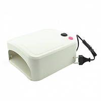 УФ лампа для нігтів, лампа для манікюру з таймером Beauty Nail ZH-818 White S
