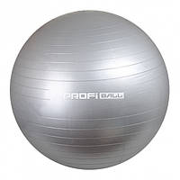 Фітбол м'яч для фітнесу Profit M 0278 85 см Gray S