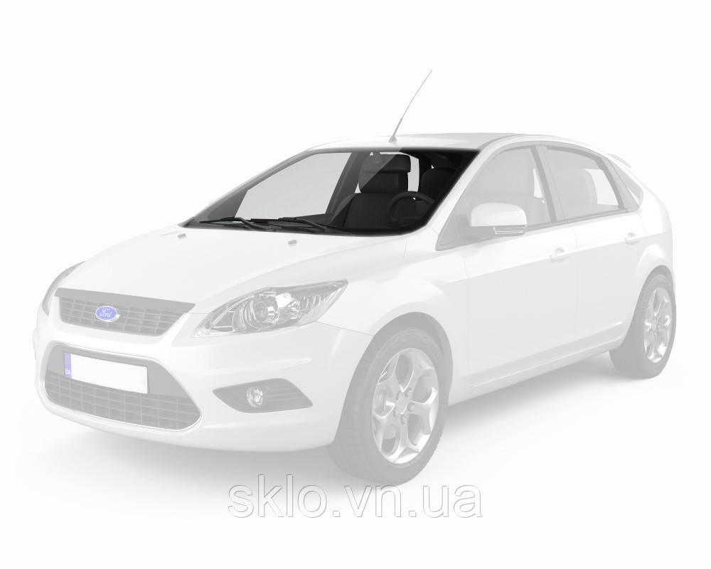 Лобовое стекло Ford Focus II (2005-2010) /Форд Фокус II с датчиком дождя - фото 1 - id-p1468426873