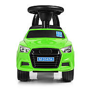 Каталка-толокар (MP3, світло, звук) Audi Bambi M 3147A(MP3)-5 Зелений, фото 2