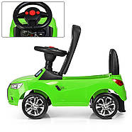 Каталка-толокар (MP3, світло, звук) Audi Bambi M 3147A(MP3)-5 Зелений, фото 3