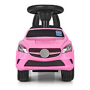 Каталка-толокар Mercedes Bambi M 3147С(MP3)-8 Рожева | Машинка толокар Бембі з MP3, фото 4