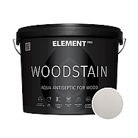 ELEMENT PRO WOODSTAIN, 2,5 л БЕЛЫЙ Аква-антисептик для дерева