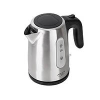 Чайник електричний електрочайник Adler AD-1273 1 л Silver S