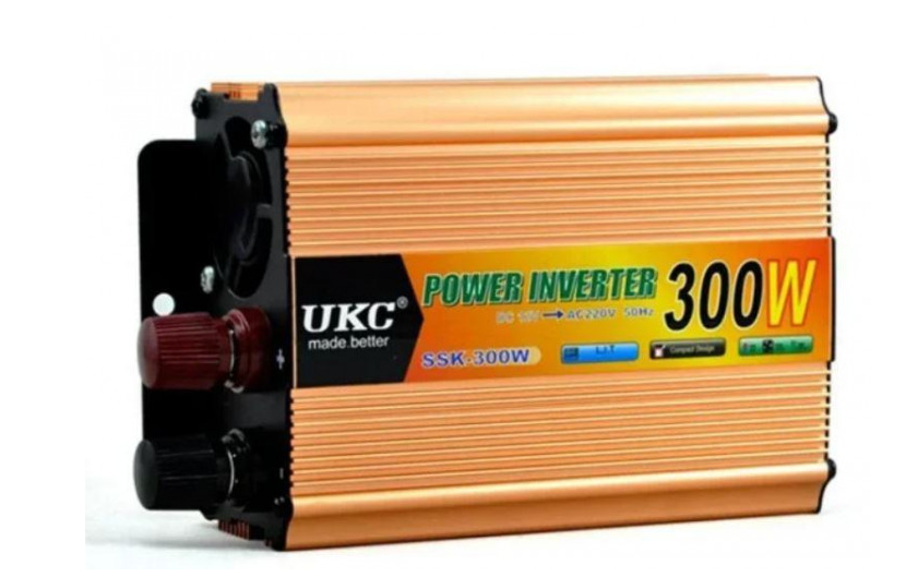 Преобразователь авто инвертор UKC 7062 24V-220V 300W S