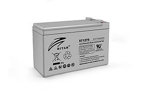 Акумуляторна батарея AGM RITAR RT1275, Gray Case, 12V 7.5 Ah ( 151 х 65 х 94 (100) ) Q10