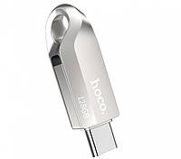 Флешка HOCO USB3.0 Type-C OTG UD8 128GB Silver S