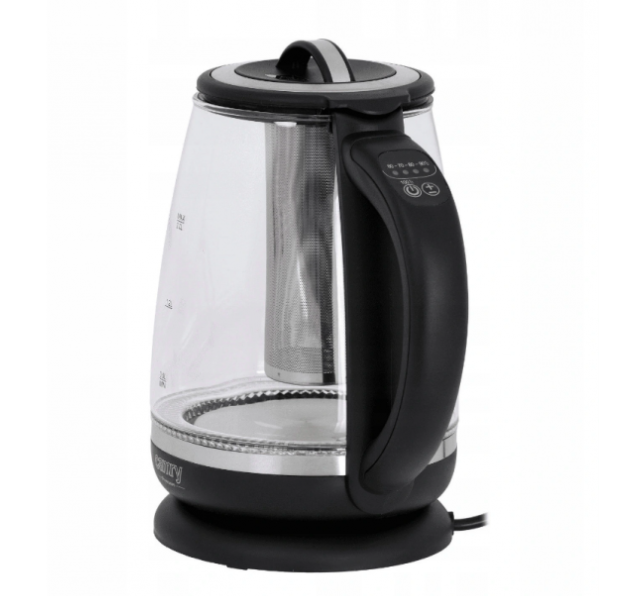 1.8L ELECTRIC GLASS KETTLE W/ TEA INFUSER (Cookinex)