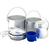 Набор походной посуды Tramp TRC-002 из алюминия (SH113610), фото 2