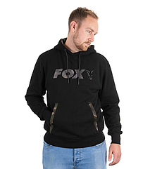 Толстовка Fox BLACK/CAMO HOODY - XXLarge