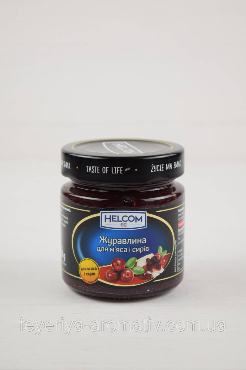 Журавлинний соус Helcom для м'яса і сирів 210г (Польща)