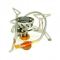 Туристична газова пальник Tramp TRG-047 зі шлангом і вітрозахистом (SH113218)