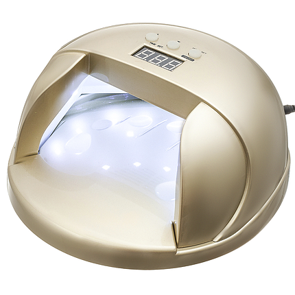УФ лампа UV+LED SUN YQ-3 на 48 Вт для сушіння гель-лаку, гелю (gold), фото 3