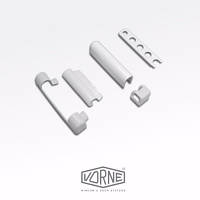 Комплект декоративних накладок, білий.