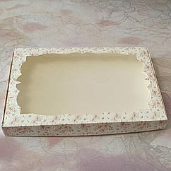 Коробка для пряників із віконцем 20*30 см Лілії