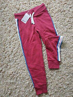 Дитячі спортивні штани на байці 128 зріст Alive бордові