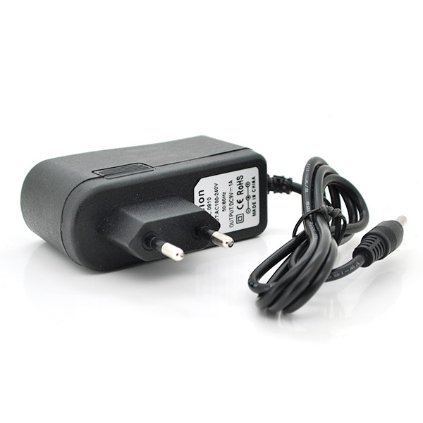 Імпульсний адаптер живлення Merlion 9 В 1 А (9 Вт) штекер 4.0/1.7 довжина 0,9 м, Q250, фото 1