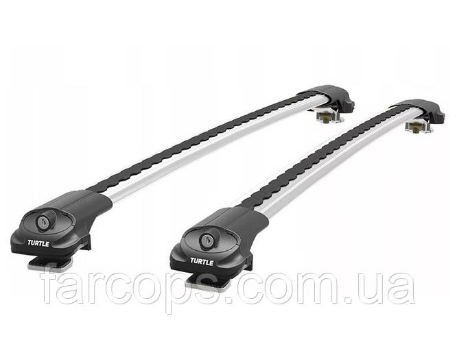 Поперечины на рейлинги Volkswagen Golf 7 12-20 универсал Air1 Turtle ...