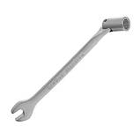 Ключ рожково-накидной шарнирный 13мм INTERTOOL XT-1413, фото 4