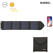 Сонячна панель зарядний пристрій Choetech SC004 14W, на 1 USB вихід, 5V/2.1 А
