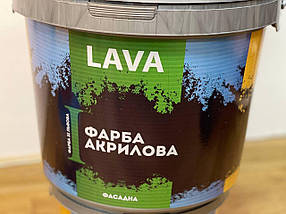 Фарба Lava 1 Акрилова фасадна 10л., фото 3