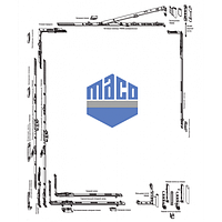 Комплект фурнитуры MACO MULTI-MATIC