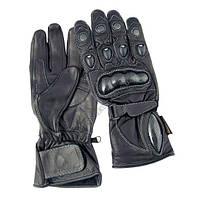 Roleff RO 61A Leather Gloves Black, L Мотоперчатки кожаные с защитой