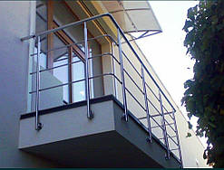 Огородження для балкона з нержавіючої сталі