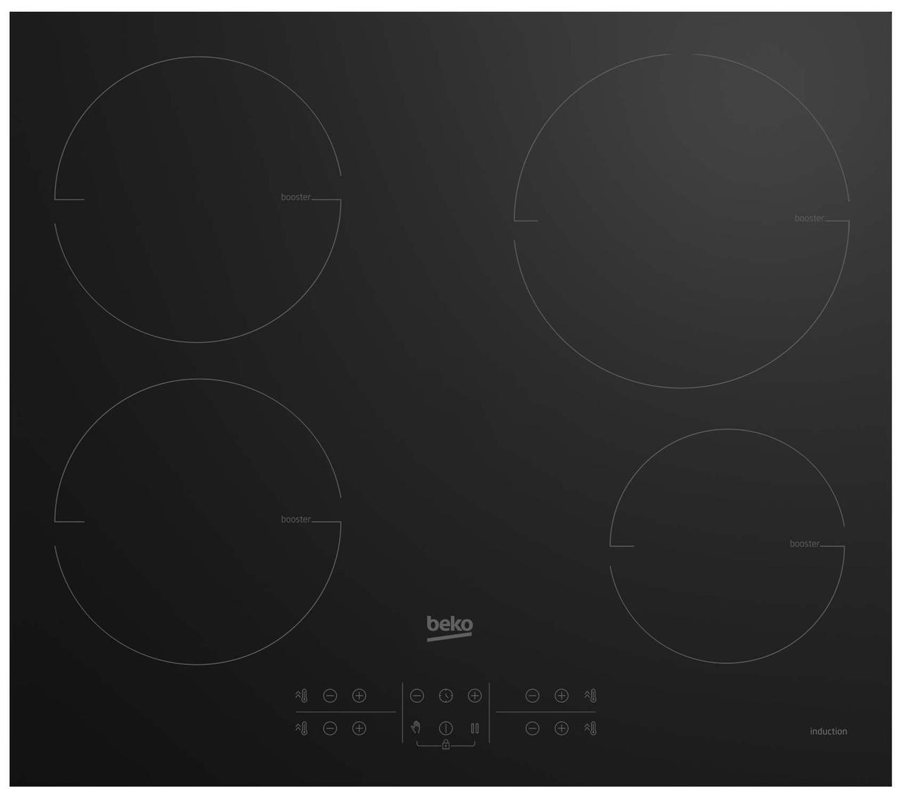 Варочна поверхня електрична Beko HII64200MT, фото 1
