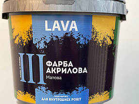 Фарба Lava 3 Акрилова для внутрішніх робіт 10л.., фото 2