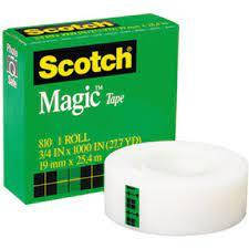 3М Scotch Magic 810 матова клейка стрічка 19мм х 25.4м