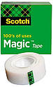 3М Scotch Magic 810 матова клейка стрічка 19мм х 25.4м, фото 3