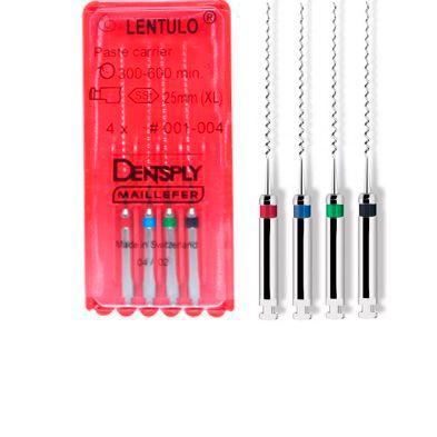 Каналонаповнювачі Lentulo Dentsply Maillefer, довжина 25мм, 4шт./упак. №25