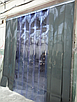 Енергозберігаюча стрічкова ПВХ завіса морозостійка -30С, з карнизом, будь-які розміри, фото 4