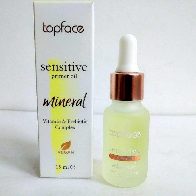 Олія-праймер під макіяж TopFace Sensitive Mineral Primer Oil з мінеральним комплексом PT564