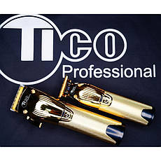 Професійний набір Tico Expert Gold Premium (Машинка + тример + шейвер), фото 3