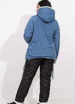 Теплий жіночий спортивний костюм зимовий (повністю на овчині), фото 3