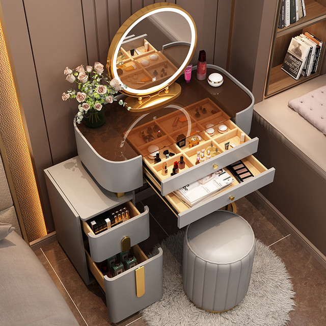 Купить Туалетный столик. Модель RD-5298 70х76х40 см, Серый, Каменная ...