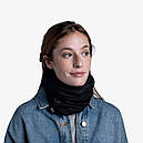 Баф зима фліс BUFF Reversible Polar solid black, фото 3