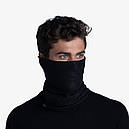 Баф зима фліс BUFF Reversible Polar solid black, фото 4