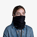 Баф зима фліс BUFF Reversible Polar solid black, фото 7